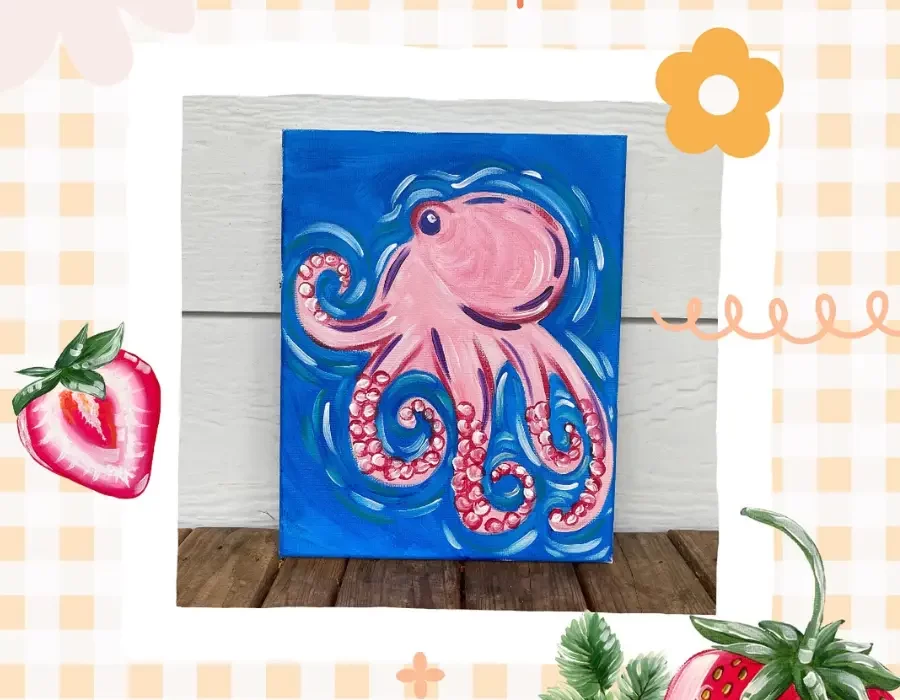 Kids n Canvas Octopus