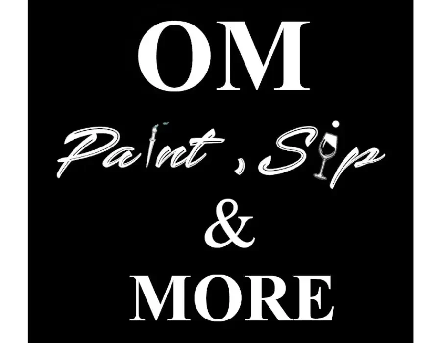 organiser logo OM Paint, Sip & More